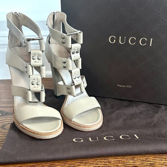 Gucci Gladiator Heels - Picture 5 of 11